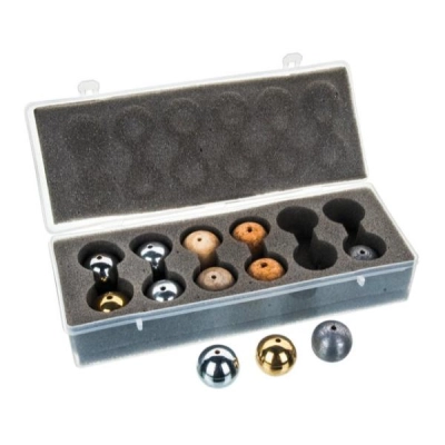 Eisco Drilled Ball Set in Plastic Case PH0109CB