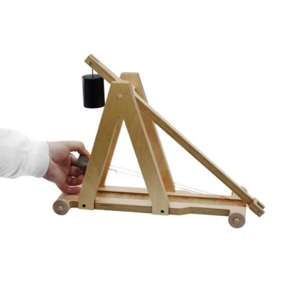 Eisco Premium Large Trebuchet DIY Kit - STEM Learning - Science Fair Kits GP00009