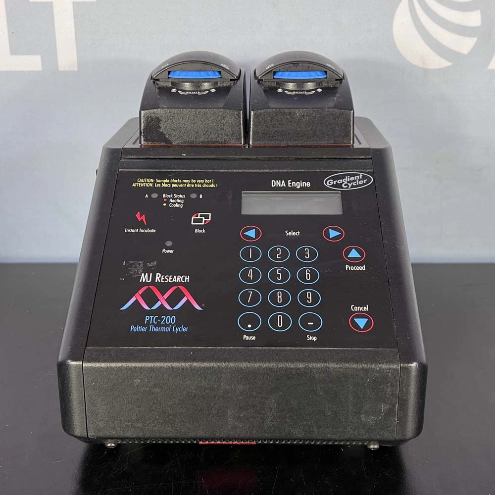 MJ Research  PTC-200 Gradient Peltier Thermal Cycler With Dual 30 Well Alpha Block
