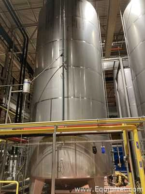 Lot 146 Listing# 876028 981 HL - 835 BBL Rolec Bright Beer BBT And Storage Stainless Steel Jacketed Tank