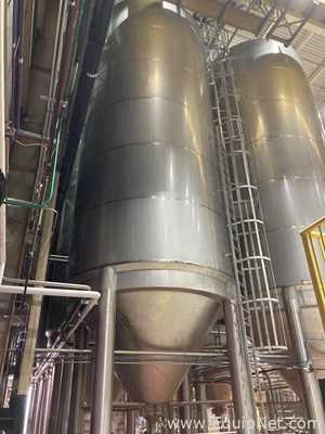 Lot 252 Listing# 875901 118745 Liter Rolec Fermentation And Storage Vessel 1015 bbl and 1187.5 hl