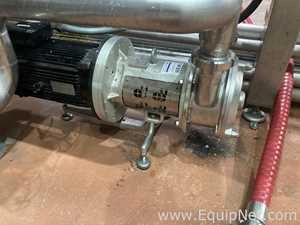 Two Centrifugal Pumps GEA Hilge Euro Hygia II Adapta And GEA Sipla 28.1 ADY 65/65/5.5/4