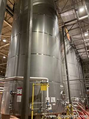 Lot 148 Listing# 876030 981 HL - 835 BBL Rolec Bright Beer BBT And Storage Stainless Steel Jacketed Tank