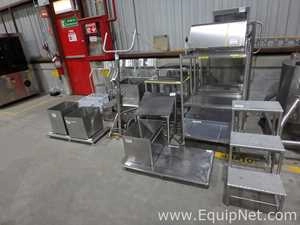 Lot of Assorted Stainless Steel Accessories for Production Areas