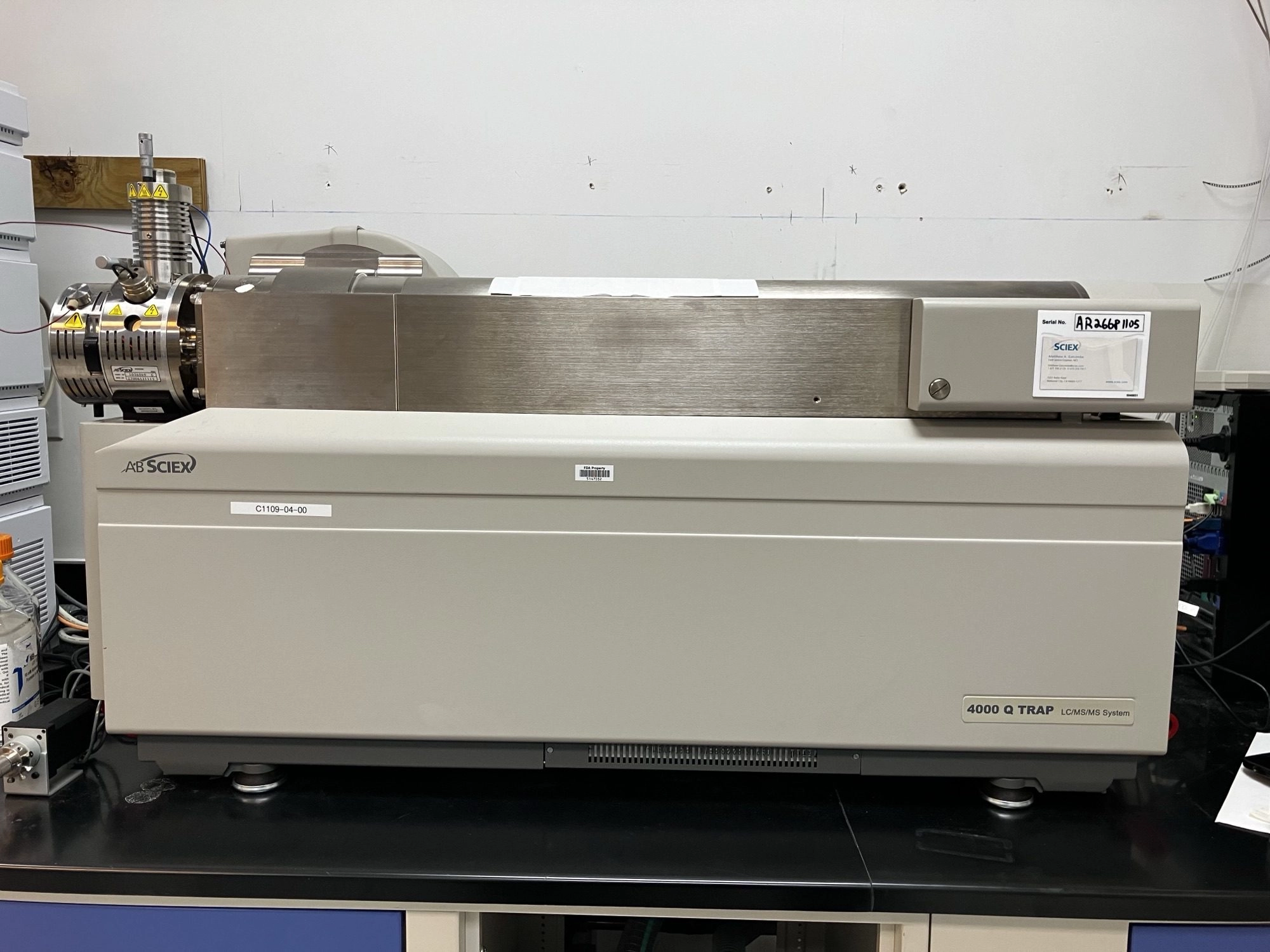 SCIEX QTRAP 4000 LC-MS/MS System