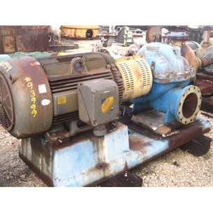 Used 3000 GPM Goulds Steel Centrifugal Pump For Sale