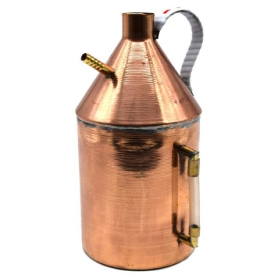 Eisco Steam Generator, 1.5L Capacity, 9.5" Height, Copper - Labs PH0458A