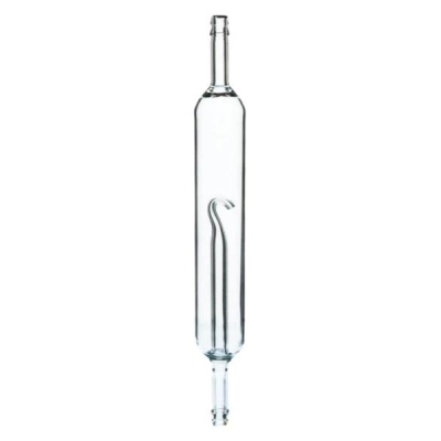 Eisco Labs Steam Trap Glass - Borosilicate Glass - Cylindrical PH0466