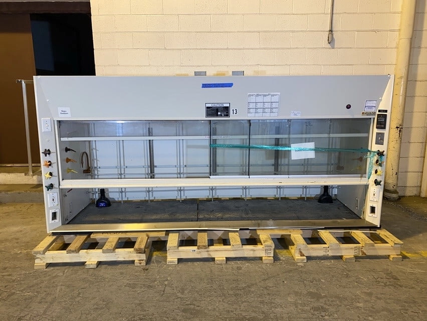 Used Kewaunee Fume Hood 120" - White Steel S6LLST0842