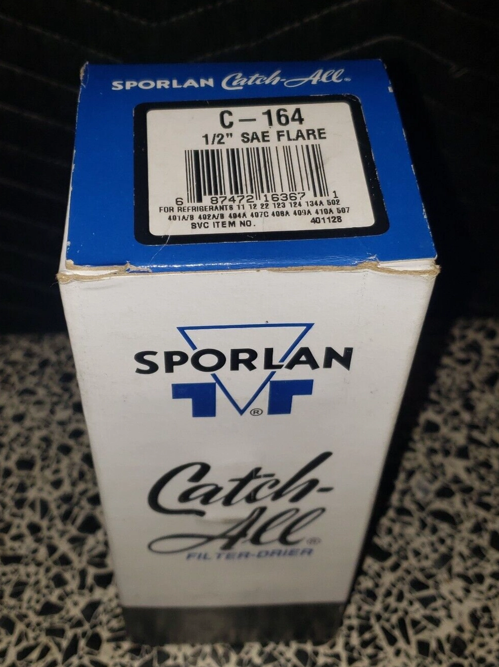 Sporlan 401128 Catch-All C-164 1/2" SAE Flared Liq