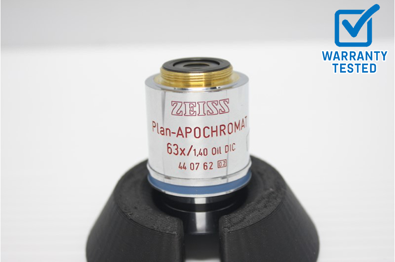 Zeiss Plan-APOCROMAT 63x/1.40 Oil DIC Microscope Objective 44 07 62