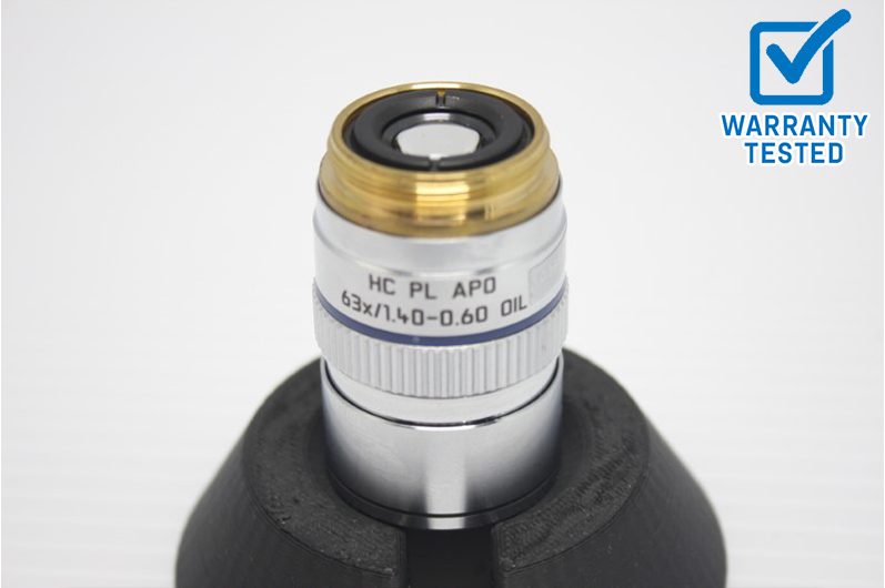 Leica HC PL APO 63x/1.40-0.60 Oil Microscope Objective Unit 5 506349