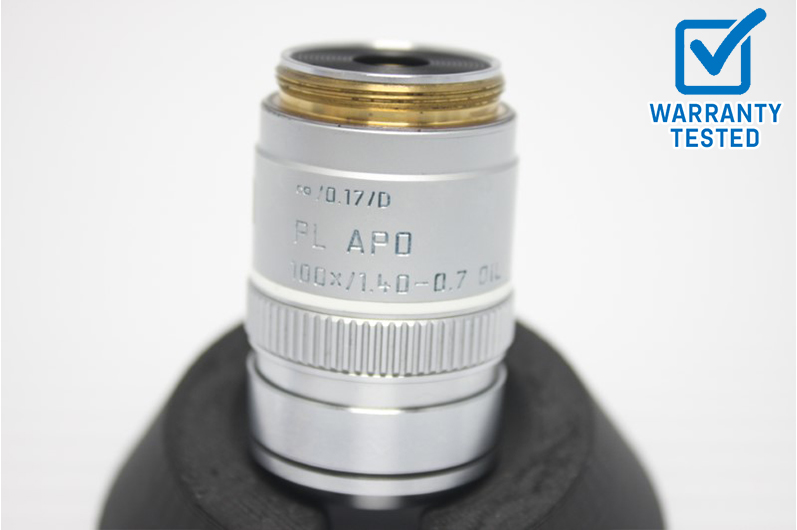 Leica PL APO 100x/1.40-0.7 Oil Microscope Objective 506038 Unit 2