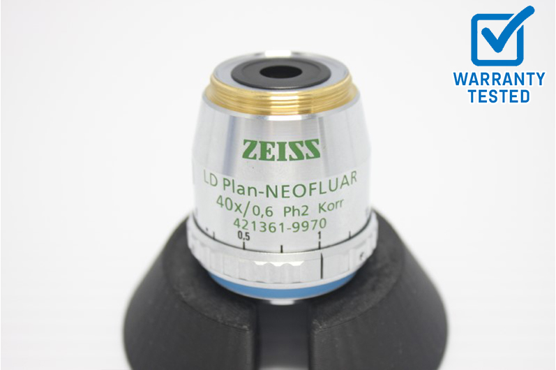 Zeiss LD Plan-NEOFLUAR 40x/0.6 Ph2 Korr Microscope Objective 421361-9970 Unit 5