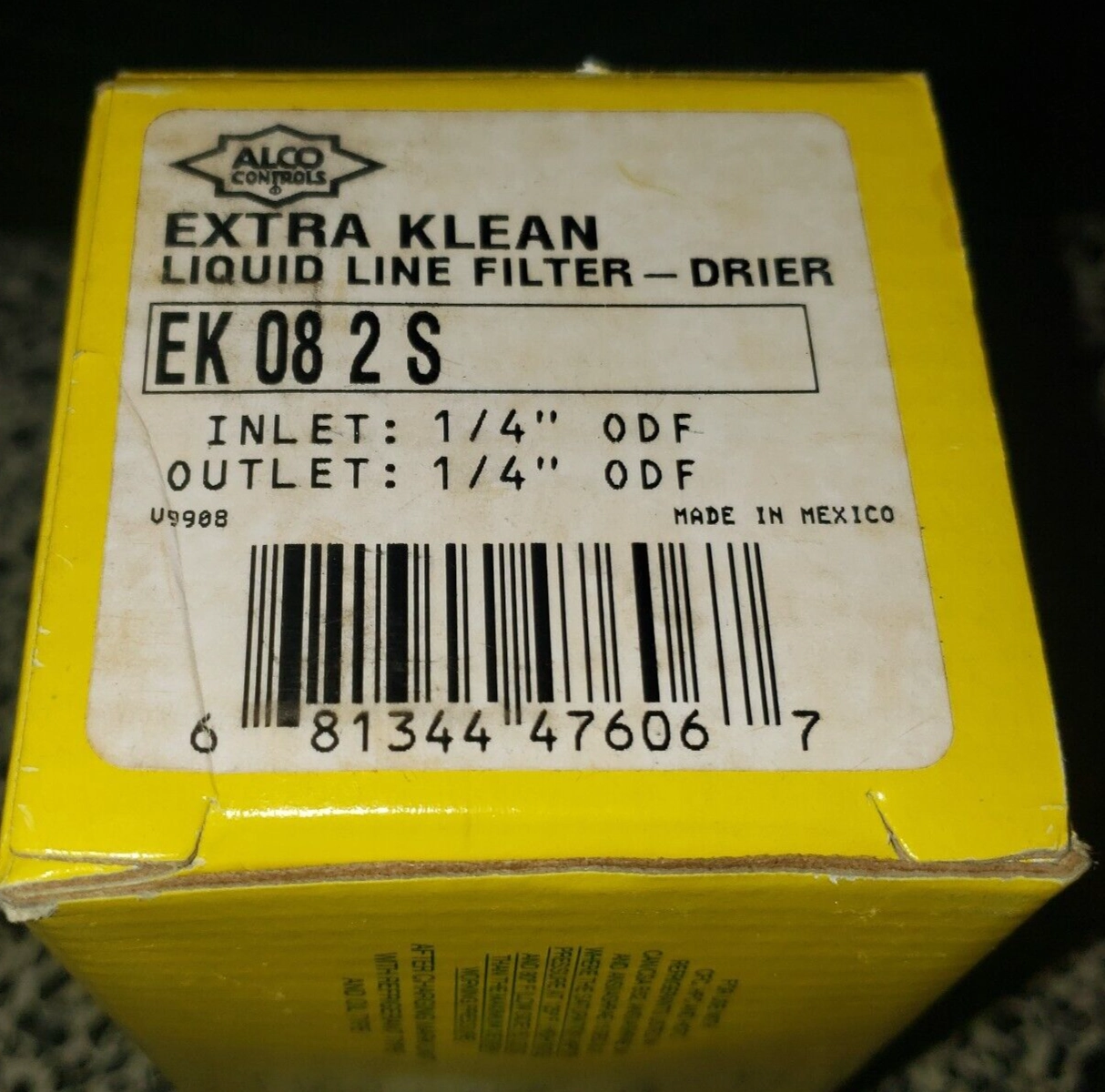 Alco ControlsExtra Klean EK-082S 1/4" ODF Liquid L