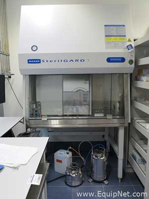 Cytek Aurora CS Cell Sorting System with Baker Sterilgard Biological Safety Cabinet