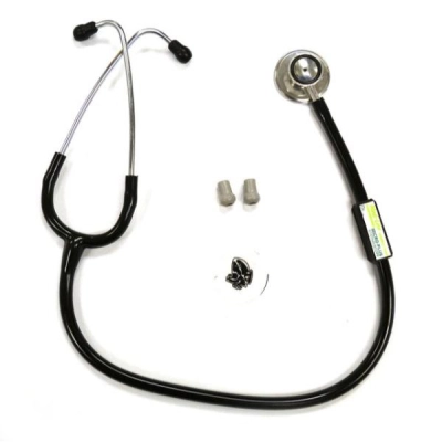 Eisco Stainless Steel Micro Plus Stethoscope, Wth Spare Ear Tips And Diaphragm PH0753A