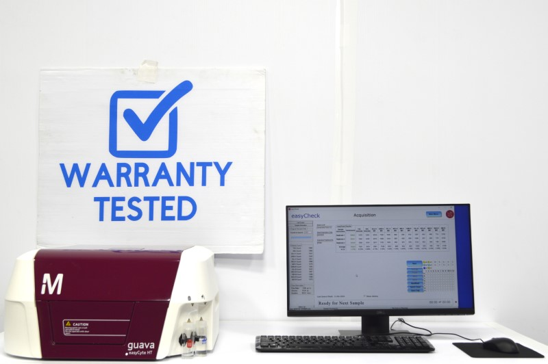 Millipore Cytek Guava EasyCyte 12HT Flow Cytometer (3)Lasers/(11)Colors/(8)Detectors Unit 3