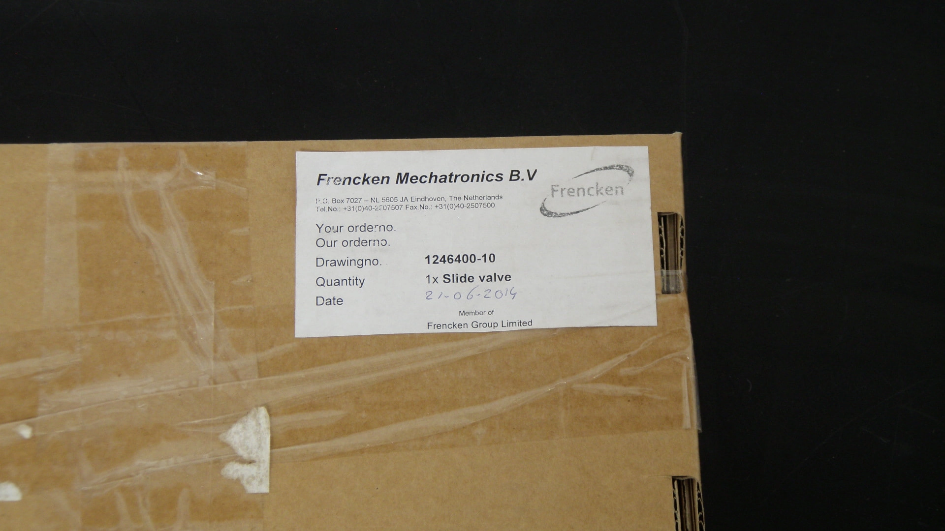 Thermo Fisher  1246400, Slide Valve iCAP Q, Open Box!