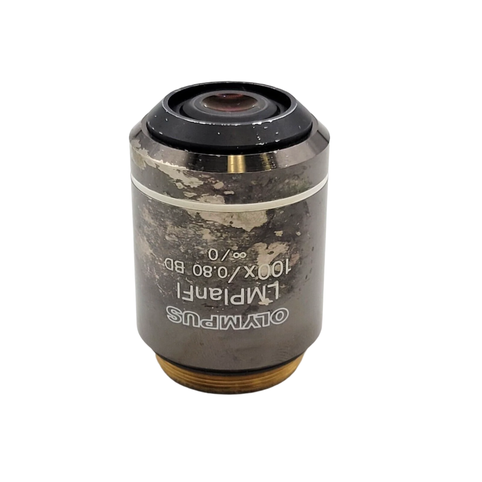 Olympus Microscope Objective LMPlanFl 100x BD Brightfield Darkfield