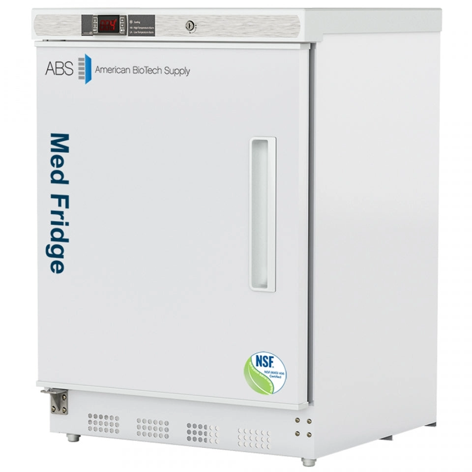 ABS 4.6 Cu. Ft. Built-In Vaccine Refrig. Left Hinged NSF/ANSI 456 Certified PH-ABT-NSF-UCBI-0404-LH