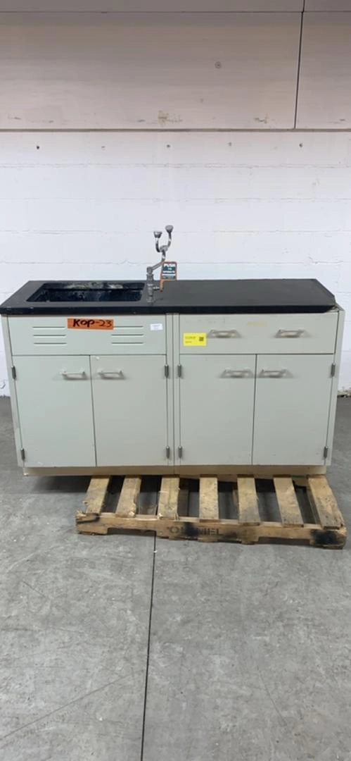 60" St Charles Black Epoxy Sink Bundle(S6LLST7145)