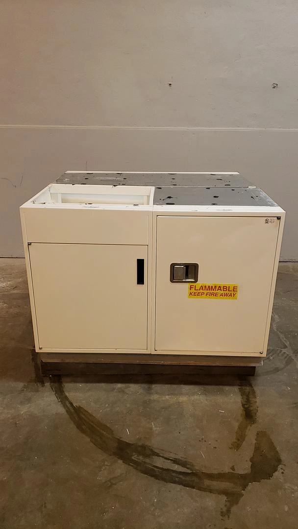 Used 4' Lab Crafters Base Flammable Storage Cabinet S6LLST10390