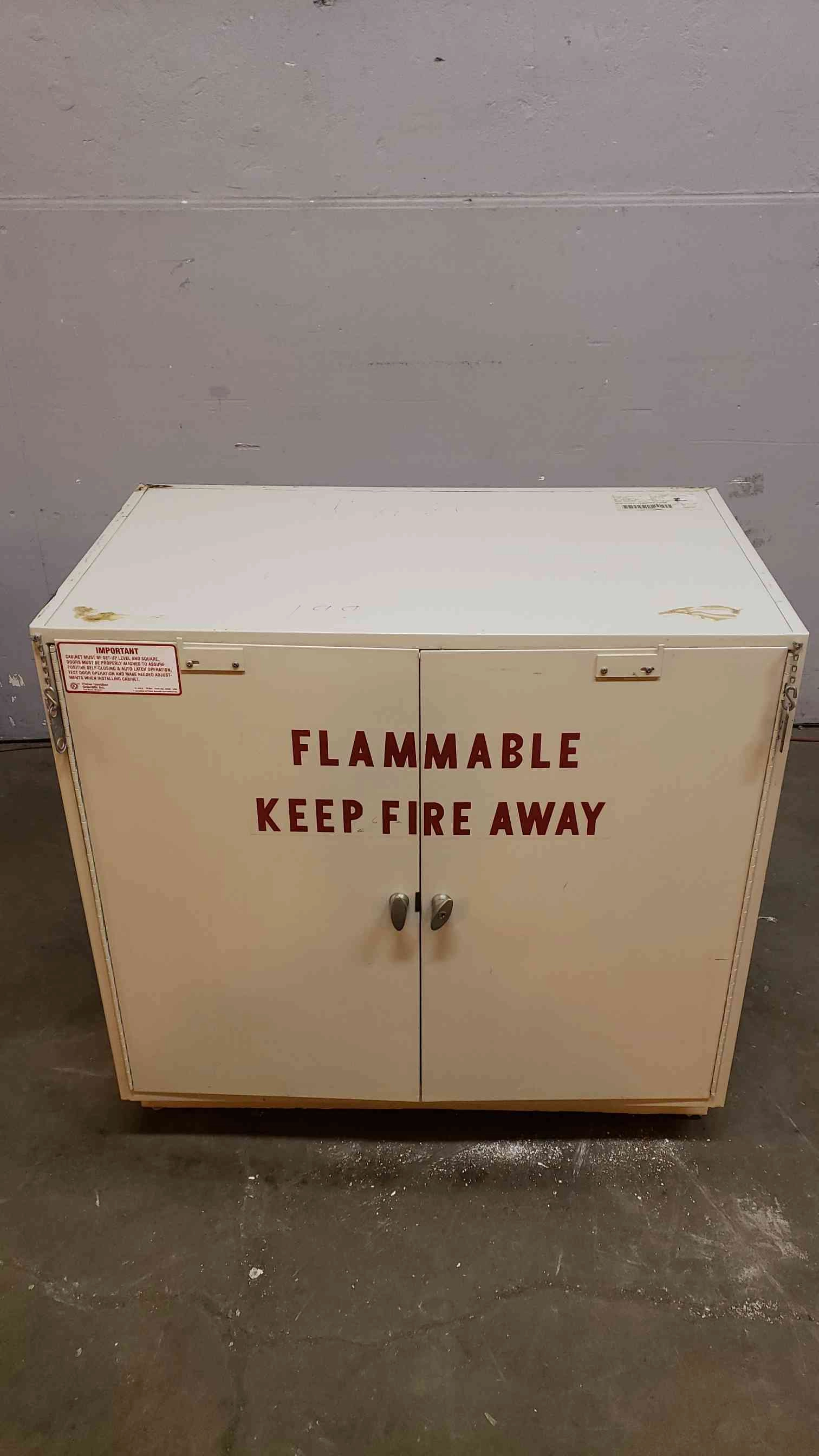 Fisher Hamilton 3' Flammable 18 Gal. 950S753 (SKU: 4550AA)(4550AA)