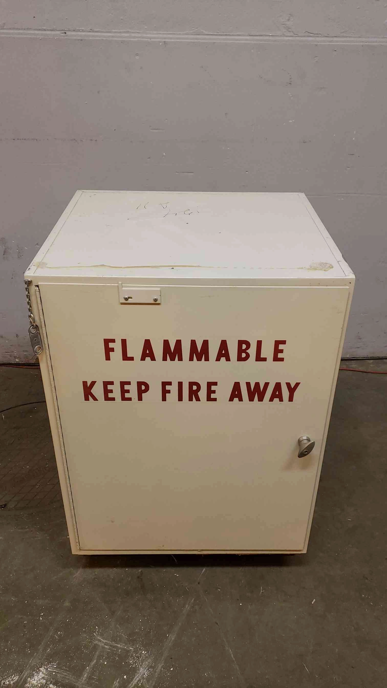 24" Fisher Hamilton 12 Gal. Flammable Cabinet 950S751(4551AA)