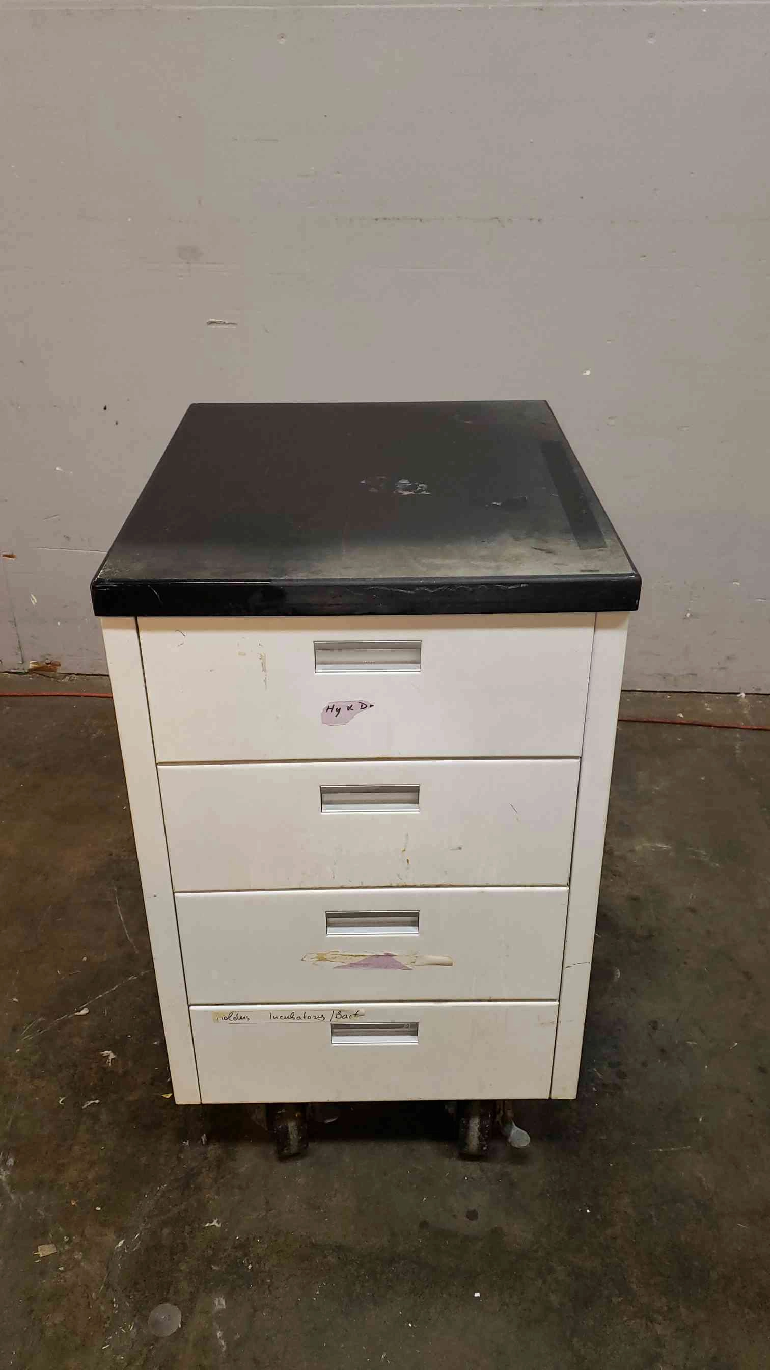 18" Rolling Lab Bench with Epoxy Counter Top