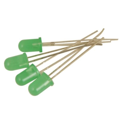 Eisco Labs Green Light Emitting Diode (LED); Pack of 10 PH1019B