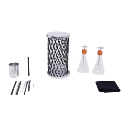 Eisco 15 Piece Electrostatic Demonstration Kit - Includes Electroscopes, Faraday Cage - Labs PH0899