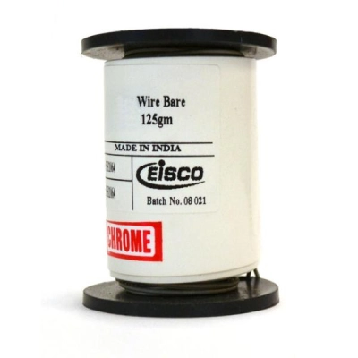 Eisco Labs Nichrome Resistance Wire, 525ft Reel, 28 Gauge SWG - 29/30 AWG - 0.0148" Dia. PH1064F