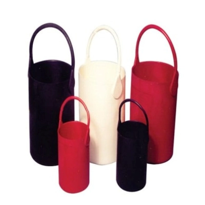 Qorpak Large White Bottle Tote Safety Carrier: Accommodates 2.5 Liter (5 Pint) And 4 Liter 235346