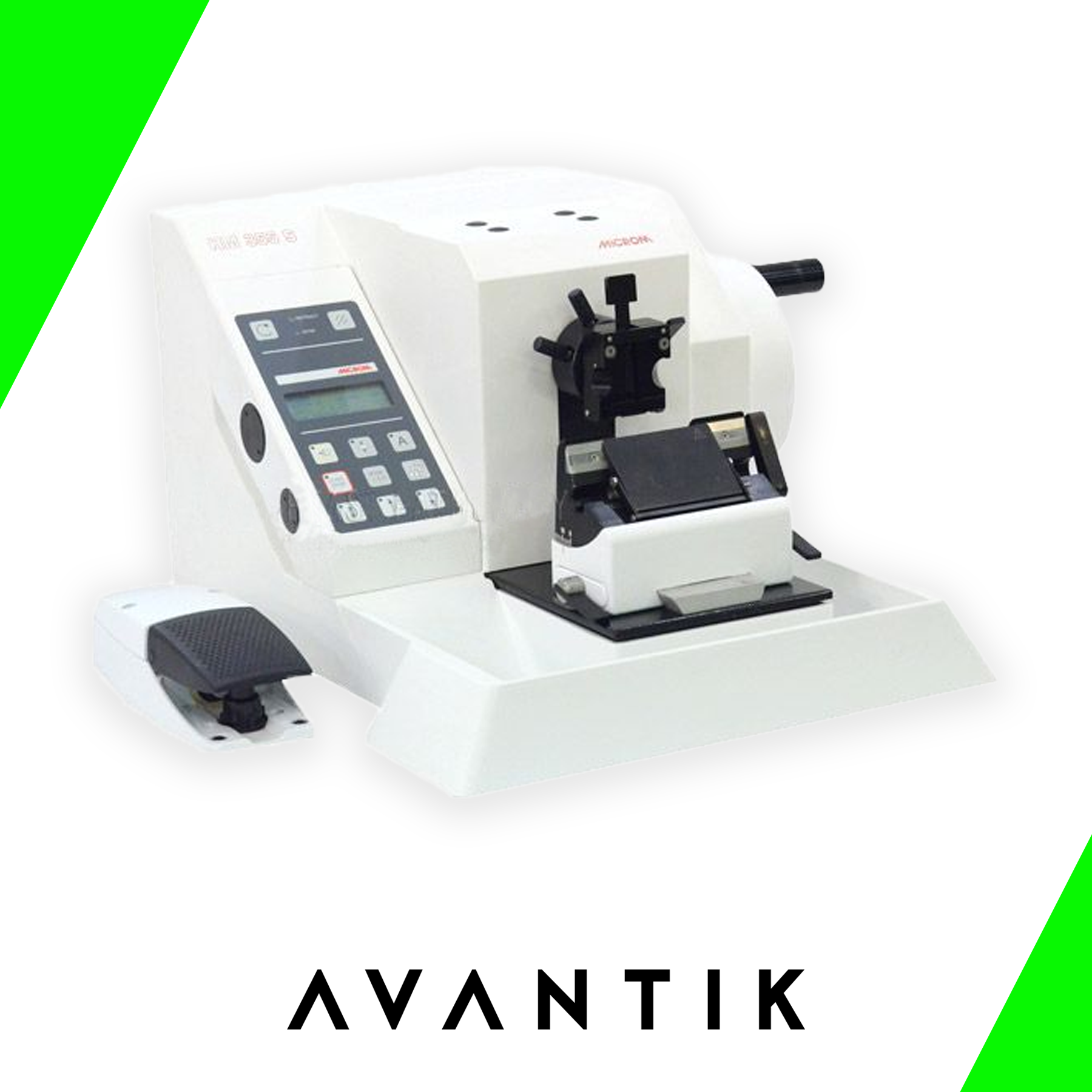 Microm HM 355 S Microtome, Refurbished Microtomes from Avantik