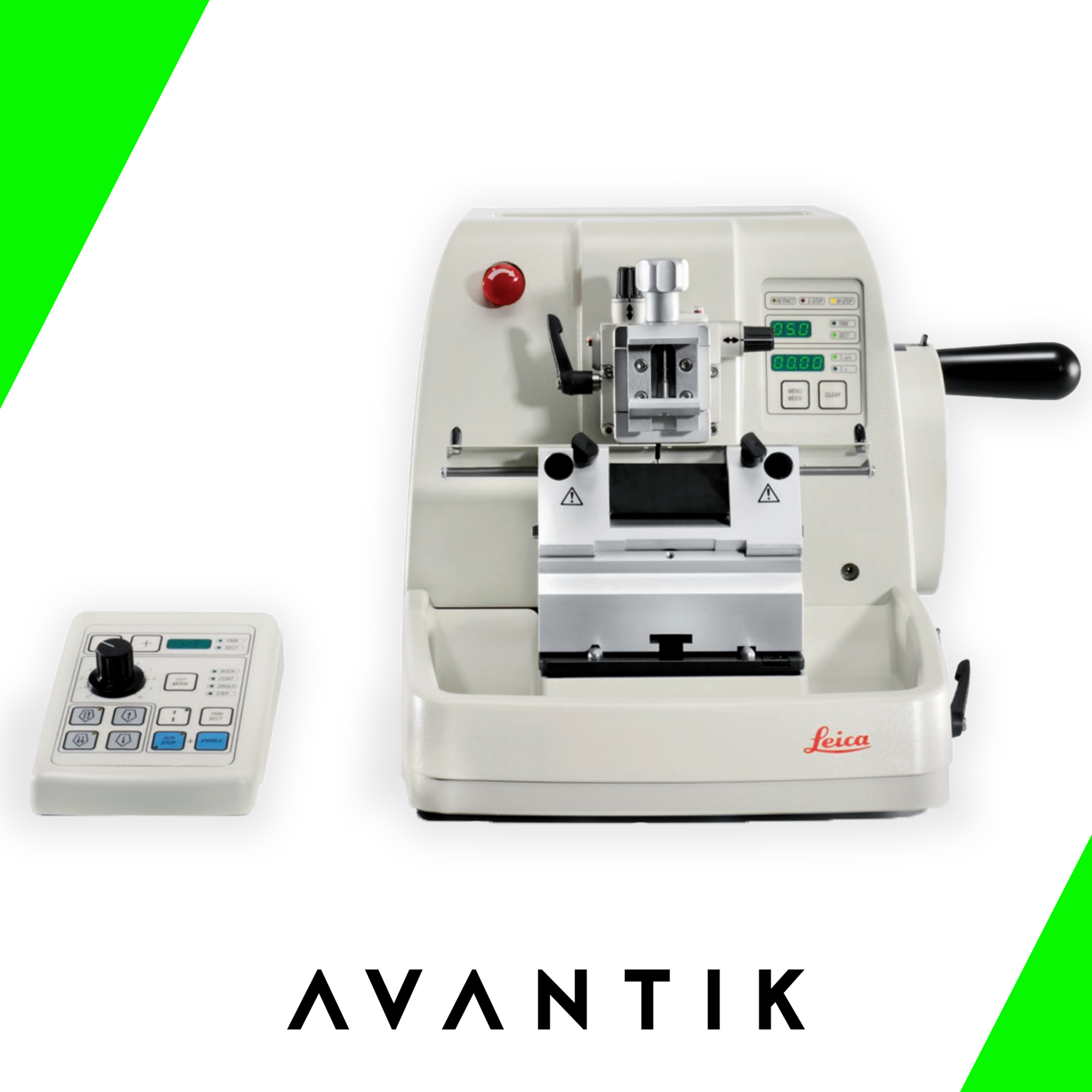 Leica RM2255 Microtome, Refurbished Microtome, 1 Year Warranty from Avantik