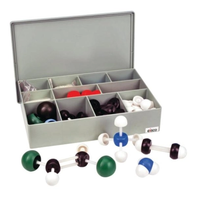 Eisco Labs Molecular Model Kit (220 Pieces) (65 Atoms), VSEPR Model Advanced Set SET00617