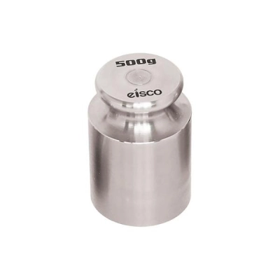 Eisco Labs 500g Balance Weight, Stainless Steel, Spare PHBWSSS9