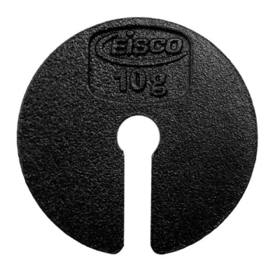 Eisco Slotted Weight, 10g - Zinc Casted - Spare or Extra Parts for Slotted Masses Sets PHZNW010