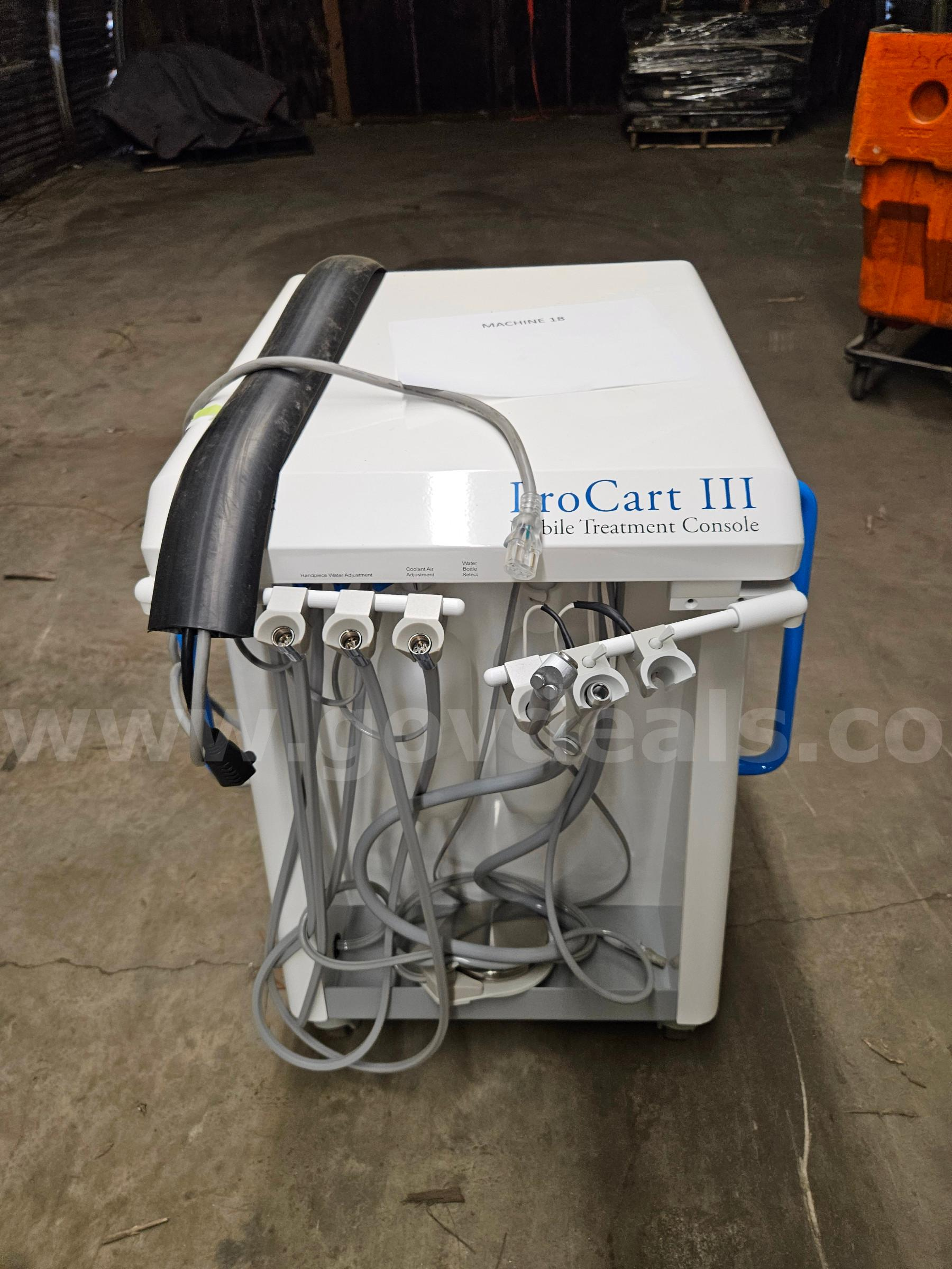 DNTLworks ProCart III Self Contained Mobile Dental Console