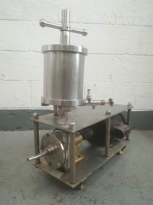 Stainless steel filter press