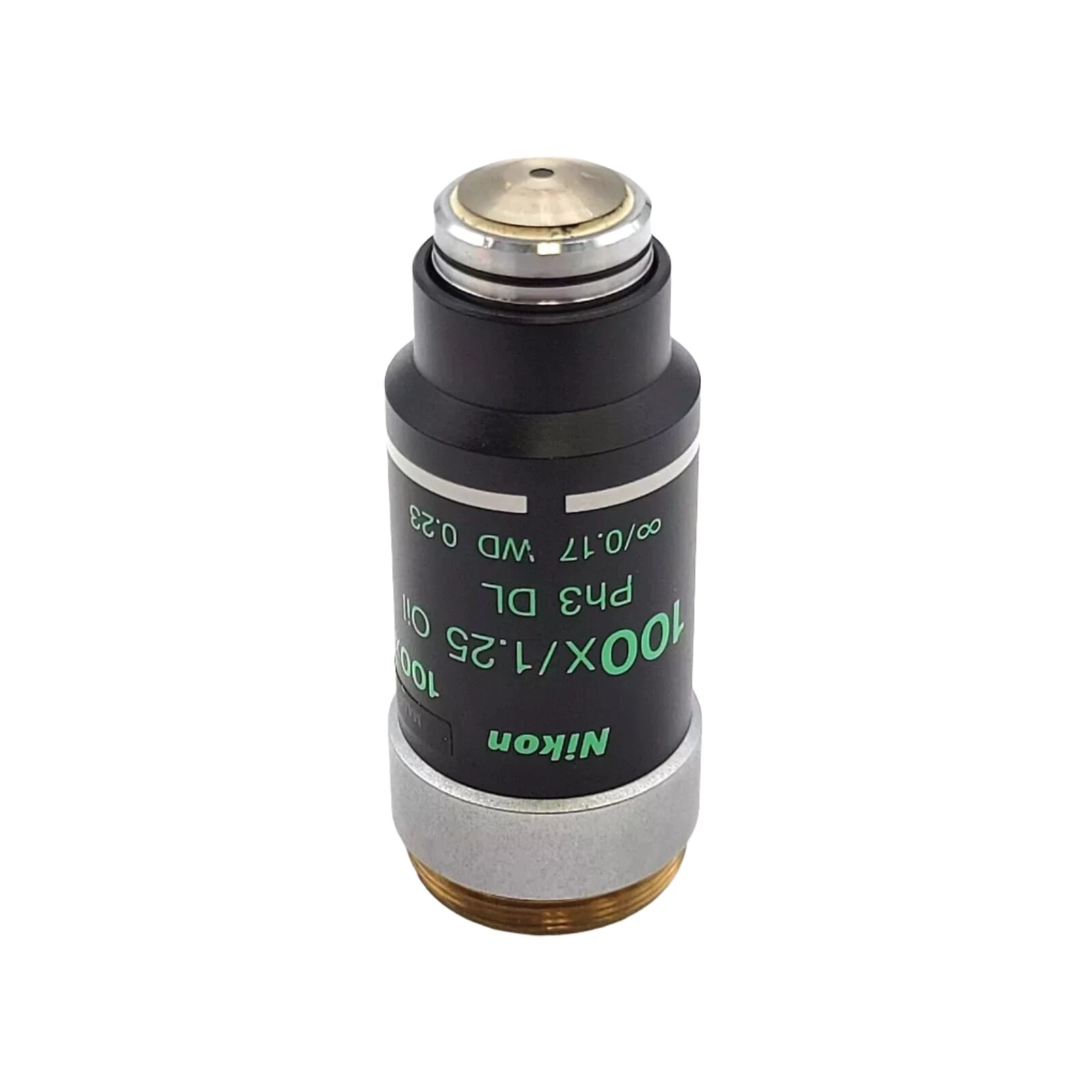 Nikon Microscope Objective 100x 1.25 Oil Ph3 DL Phase Contrast