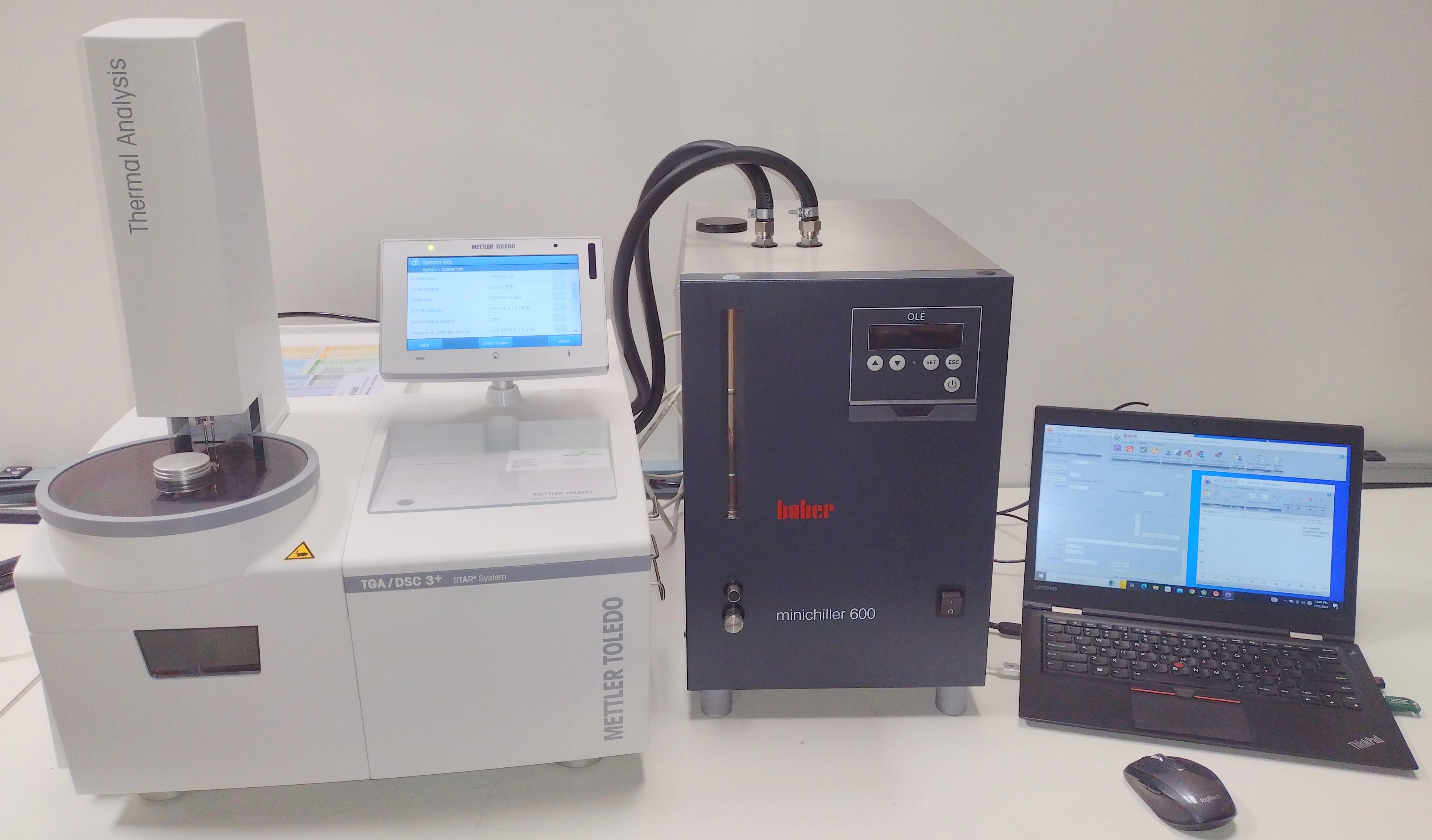 Mettler Toledo TGA/DSC 3+ STARe Thermal Analysis System