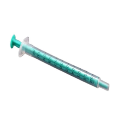 Qorpak 1mL Norm-Ject Clear Luer Slip Tip Tuberculin Syringe with PP Body 1000/Cs 270874