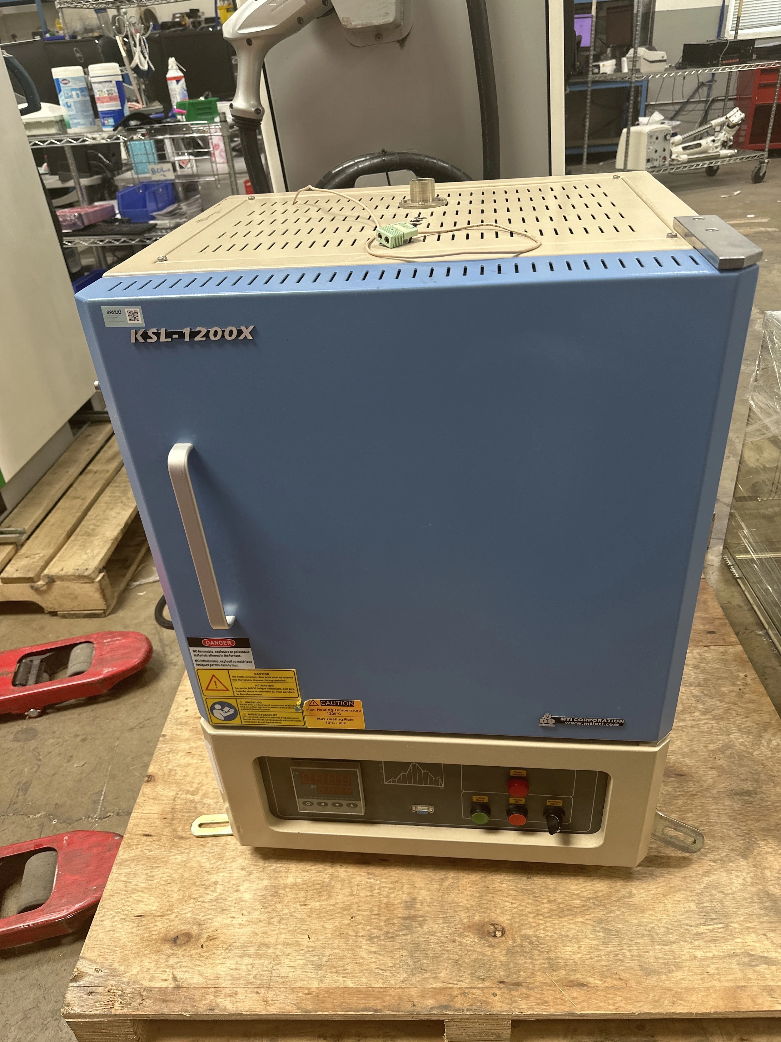 MTI KSL-1200X-M Muffle Furnace - AS IS