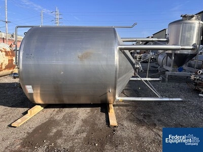 1,500 Gal APV Tank, S/S