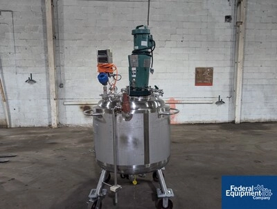 300 Liter Precision Stainless Reactor, 316L S/S, 45/100#