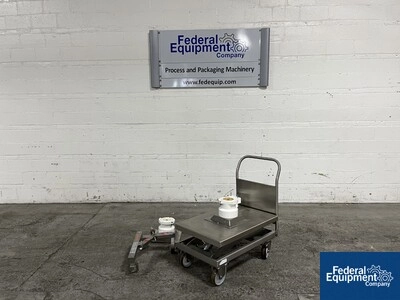 Fette Tablet Press Turret Cart