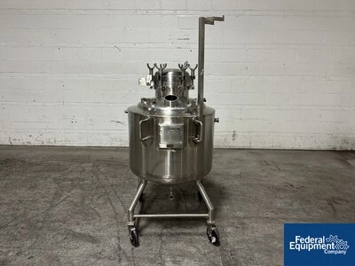 40 Gal Northland Jacketed Receiver Tank, 316 S/S, 55/70#