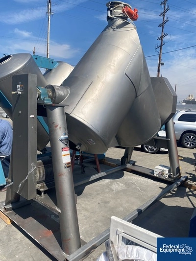 75 Cu Ft P-K Twin Shell Blender, S/S